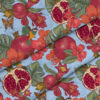 Tkanina wodoodporna ptaki i kwiaty 1