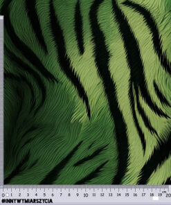 Alternative view of Welur tapicerski tygrys 5