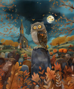 Panel wodoodporny urocze halloween 10
