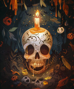 Panel wodoodporny urocze halloween 4