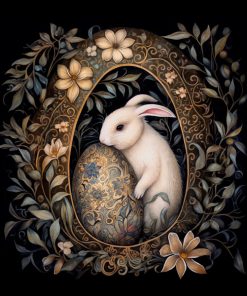Panel welur Wielkanoc jajko królik 10