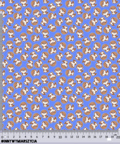 Alternative view of Tkanina wodoodporna zwierzaki kawaii wydry 1