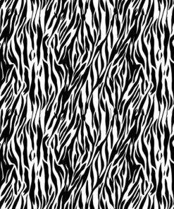 Welur tapicerski futro zebra 1