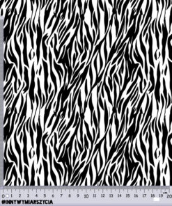 Alternative view of Welur tapicerski futro zebra 1