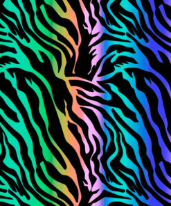 Welur tapicerski futro zebra 10