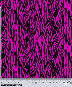 Alternative view of Welur tapicerski futro zebra 3