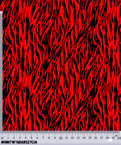 Alternative view of Welur tapicerski futro zebra 4