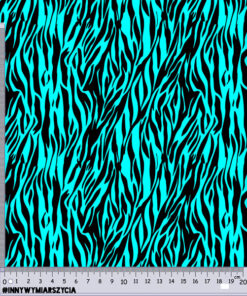 Alternative view of Welur tapicerski futro zebra 7