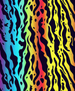 Welur tapicerski futro zebra 8