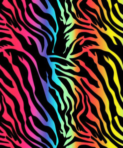 Welur tapicerski futro zebra 9