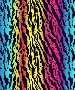 Tkanina wodoodporna futro zebra mały 8