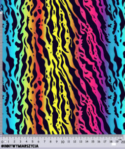 Alternative view of Tkanina wodoodporna futro zebra mały 8
