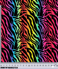 Alternative view of Tkanina wodoodporna futro zebra mały 9