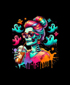 Panel wodoodporny zombie z kawą